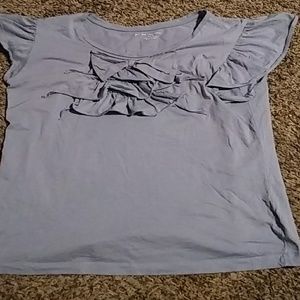 For the Republic ruffle shirt